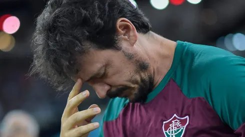 RJ - RIO DE JANEIRO - 25/11/2023 - BRASILEIRO A 2023, FLUMINENSE X CORITIBA - Fernando Diniz tecnico do Fluminense durante partida contra o Coritiba no estadio Maracana pelo campeonato Brasileiro A 2023. Foto: Thiago Ribeiro/AGIF