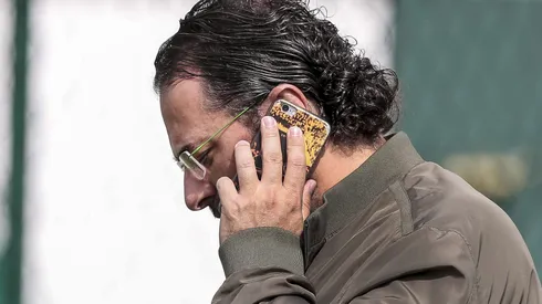 SP - Sao Paulo - 01/08/2017 - Treino do Palmeiras - O gerente de futebol Alexandre Mattos durante treino no CT Academia de Futebol. Foto: Ale Cabral/AGIF