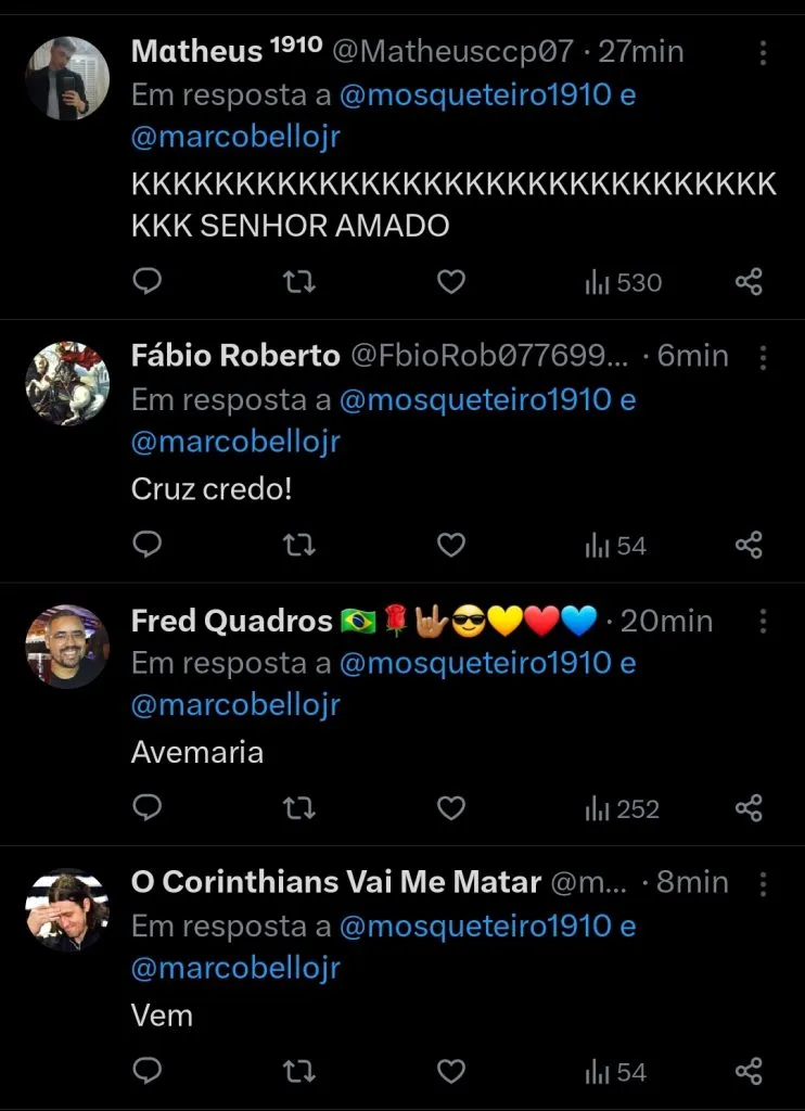 Repercussão via Twitter