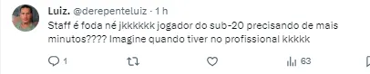 Torcedor comenta sobre situação do jogador do Santos