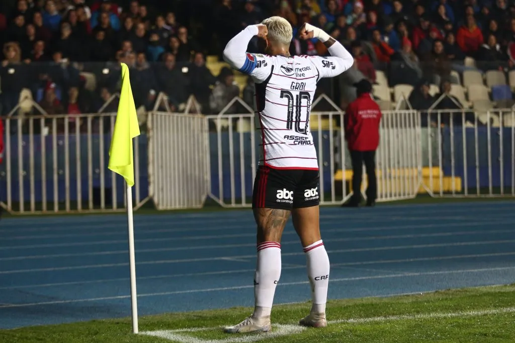 Gabigol celebrando gol pelo Corinthians. Foto: PhotoSport/AGIF