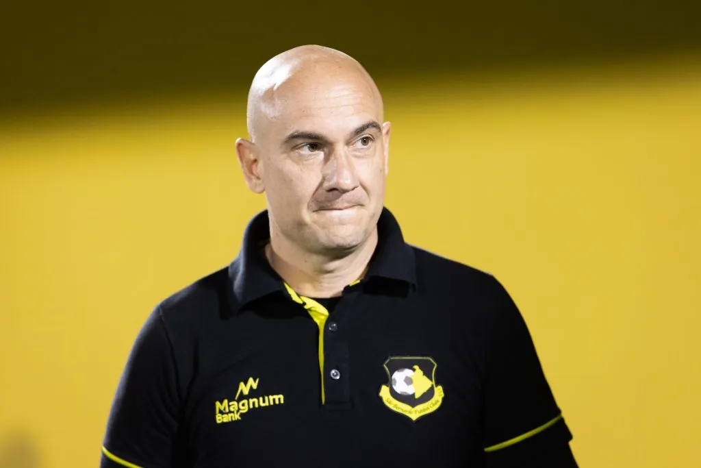 Zanardi pelo São Bernardo. Foto: Abner Dourado/AGIF