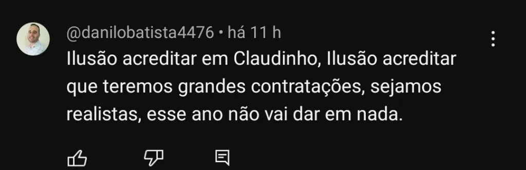 Repercussão via YouTube