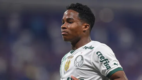 Endrick pelo Palmeiras. (Photo by João Guilherme Arenazio/Getty Images)