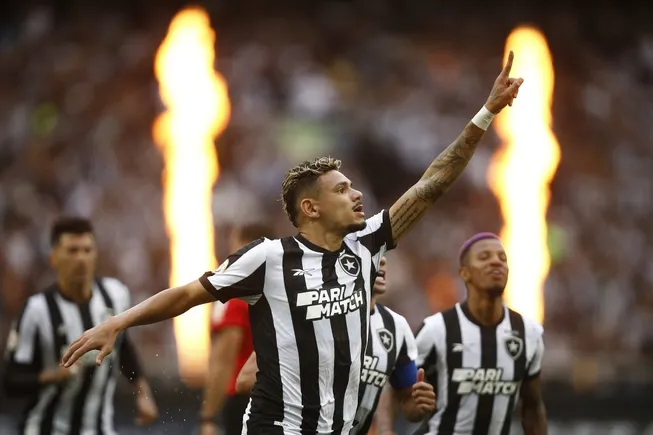Tiquinho Soares of Botafogo . (Photo by Wagner Meier/Getty Images)