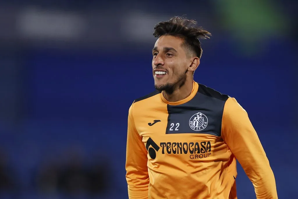 Jogador em ação pelo Getafe (Photo by Florencia Tan Jun/Getty Images)