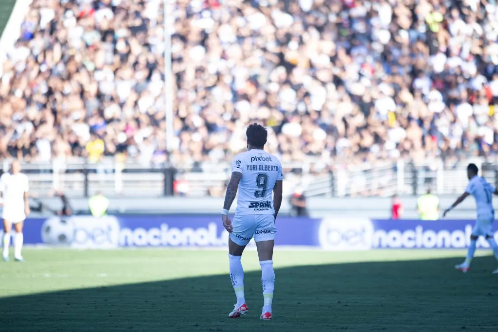 Yuri Alberto pelo Corinthians. Foto: Fabio Moreira Pinto/AGIF