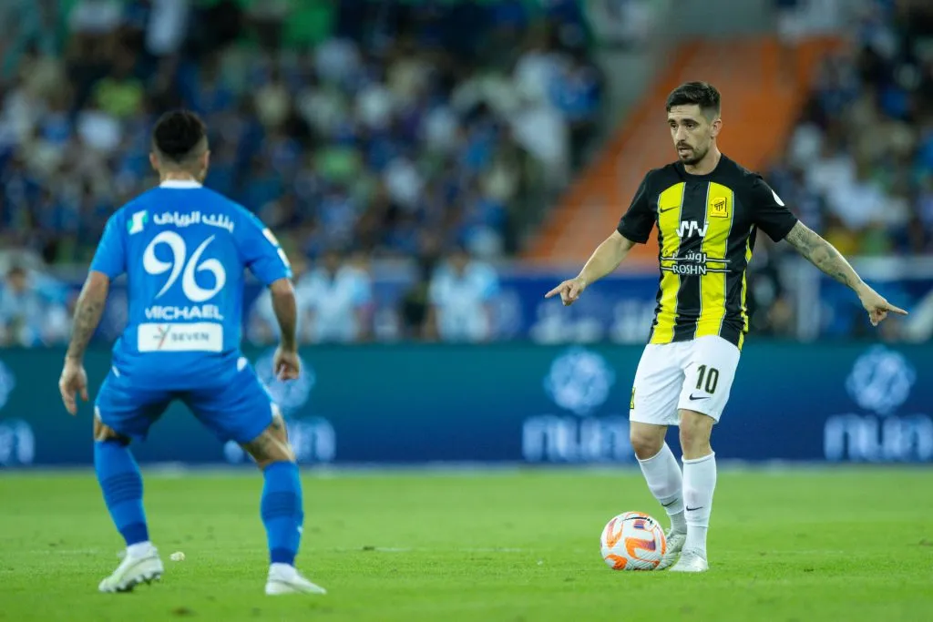 Igor Coronado nos tempos de Al-Ittihad. Foto: Yasser Bakhsh/Getty Images