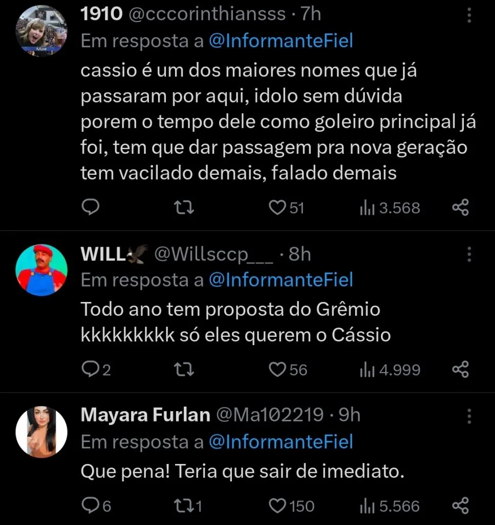 Repercussão via Twitter