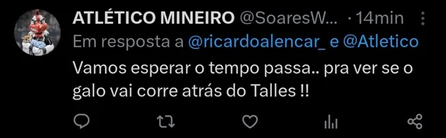 Repercussão via Twitter