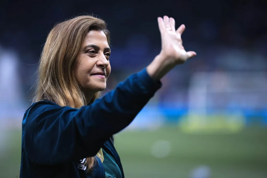 Leila Pereira aprova modelo de negócio que envolve Lázaro, ex-Flamengo. Foto: Ettore Chiereguini/AGIF