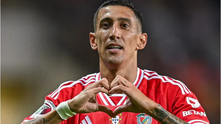 Angel Di Maria of SL Benfica . (Photo by Octavio Passos/Getty Images)