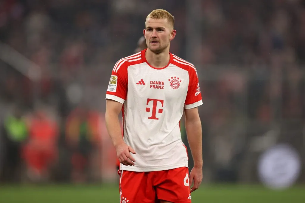 Matthijs de Ligt of FC Bayern München. (Photo by Alexander Hassenstein/Getty Images)