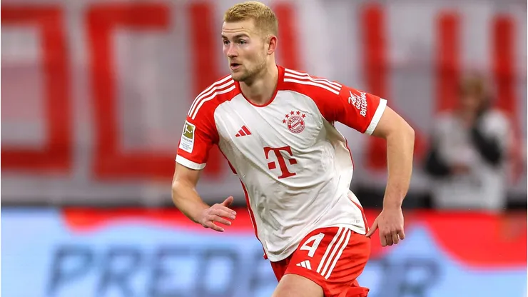 Matthijs de Ligt of Bayern Munich . (Photo by Alexander Hassenstein/Getty Images)