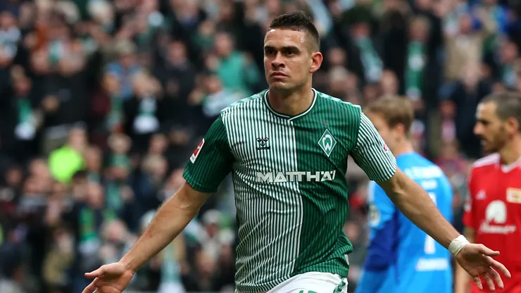 Inter espera por Borré, do Werder Bremen (Foto: Cathrin Mueller/Getty Images)