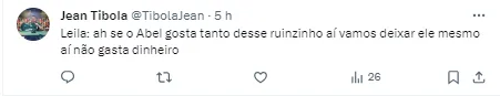 Torcedor comenta sobre Abel pedir camisa 10 