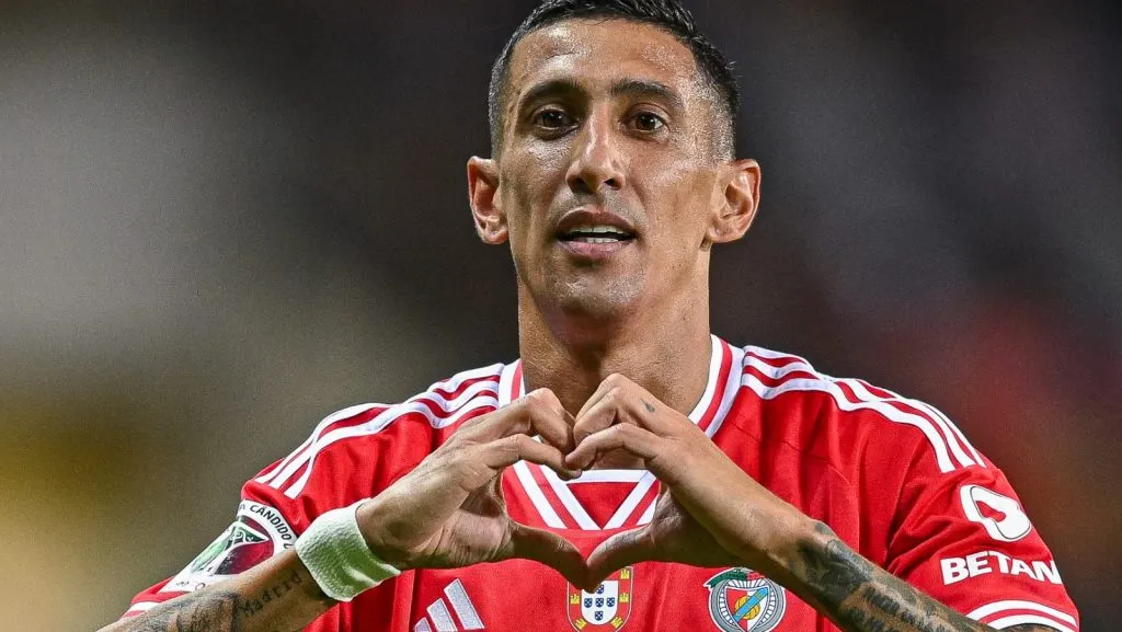 Internacional tem 'carta na manga' para superar o Grêmio e fechar com Di María. (Photo by Octavio Passos/Getty Images)