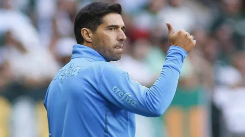 Palmeiras team coach Abel Ferreira (Photo by Miguel Schincariol/Getty Images)