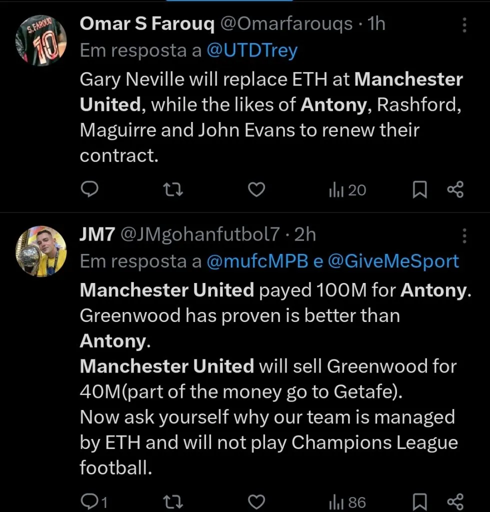 Repercussão via Twitter