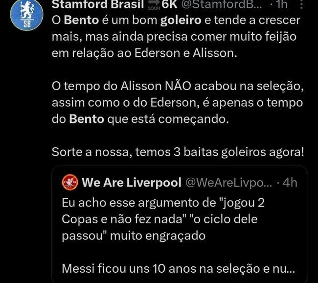 Repercussão via Twitter