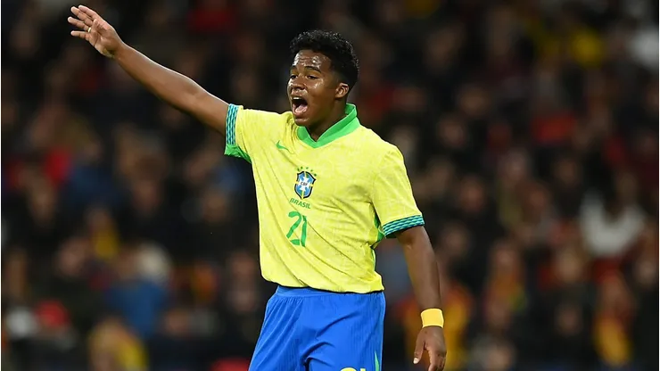 Endrick of Brazil (Photo by Denis Doyle/Getty Images) (Photo by Denis Doyle/Getty Images)