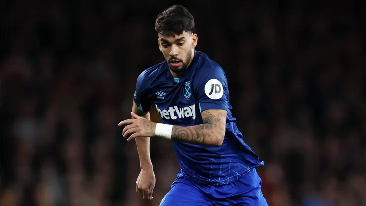 Paqueta of West Ham . (Photo by Catherine Ivill/Getty Images)