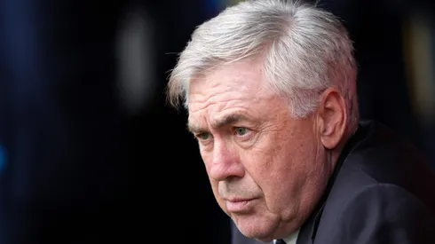 Ancelotti vai pra noite. Foto: Juan Manuel Serrano Arce/Getty Images