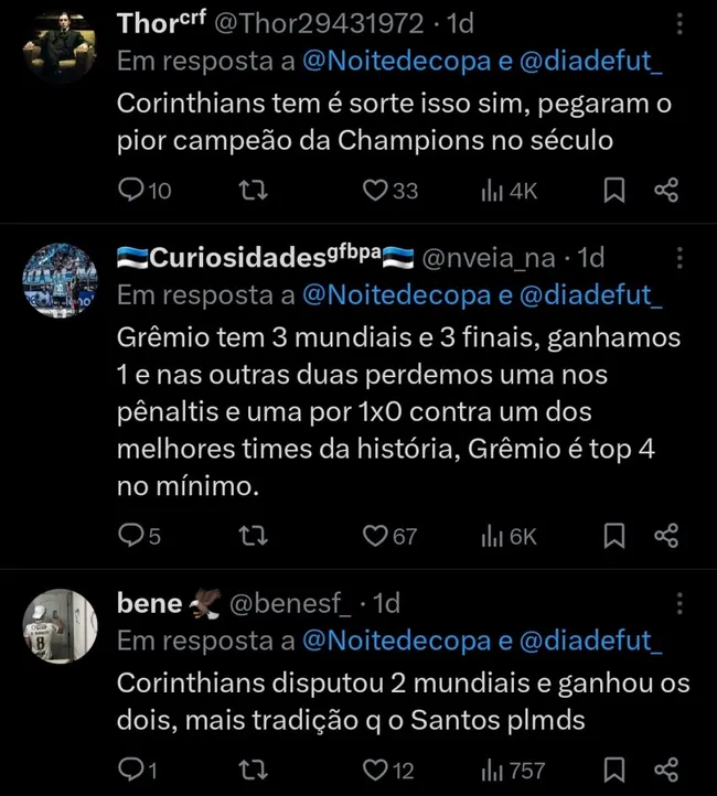 Repercussão via Twitter