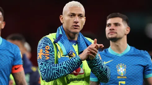 Richarlison of Brazil (Photo by Catherine Ivill/Getty Images)