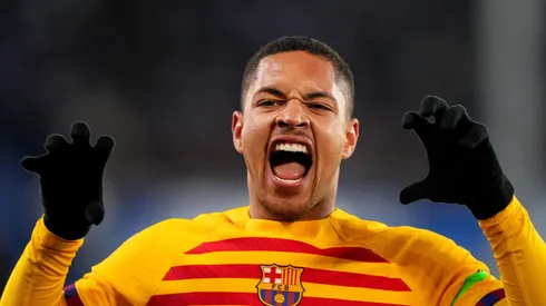 Vitor Roque tem 2 gols na temporada. Foto: Juan Manuel Serrano Arce/Getty Images