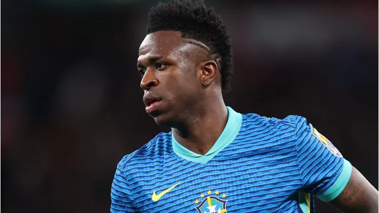 Vinicius Junior of Brazil. (Photo by Catherine Ivill/Getty Images)