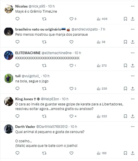 Reprodução/X
