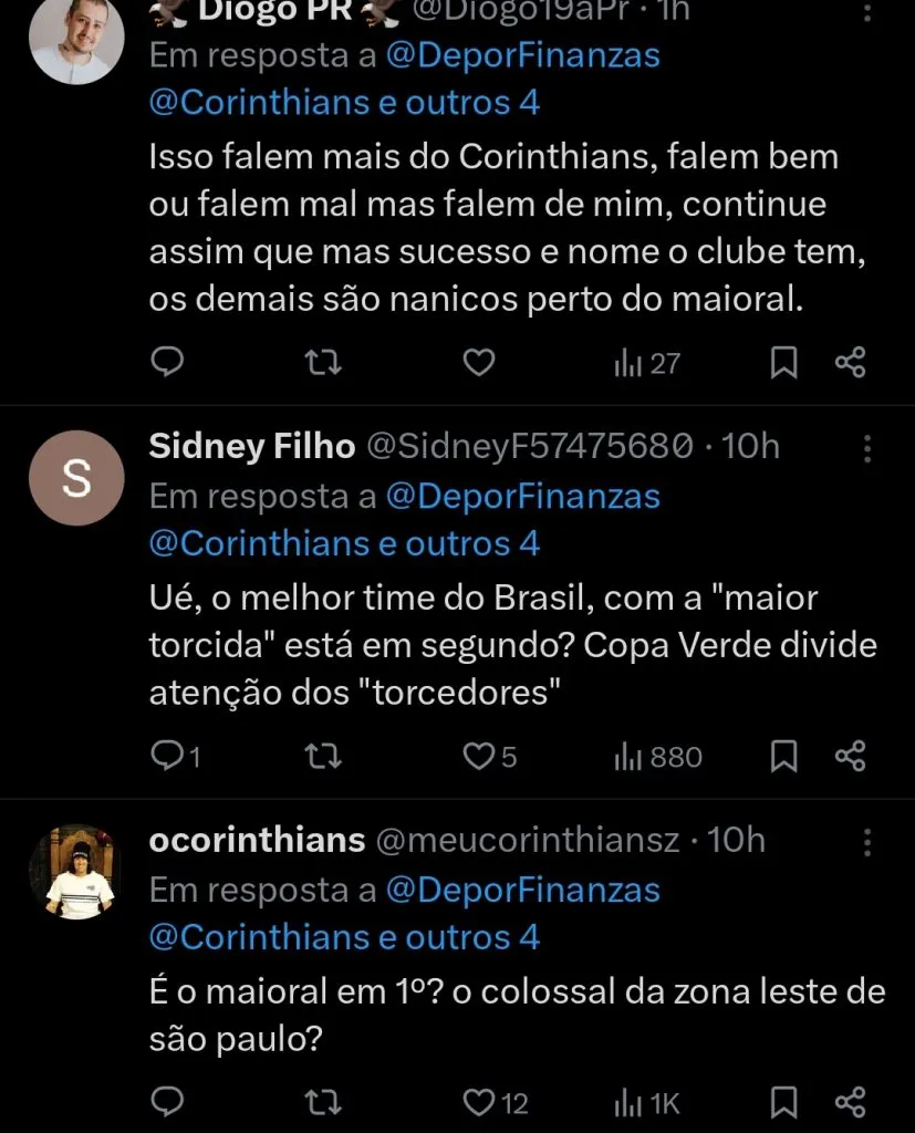 Repercussão via Twitter