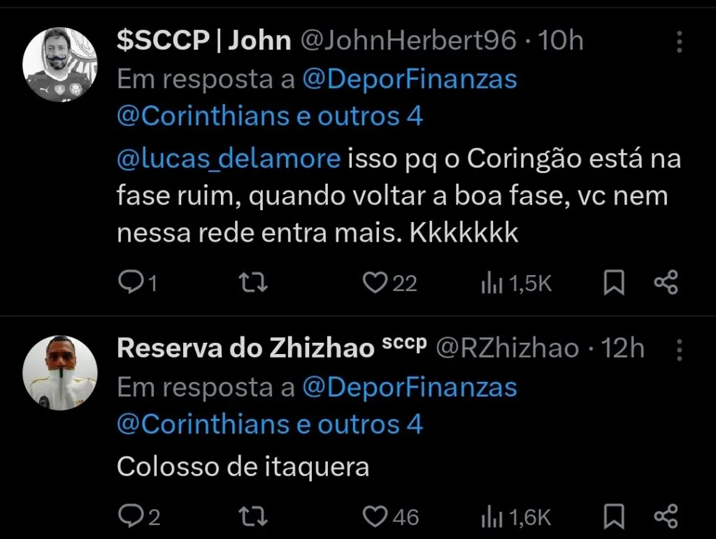 Repercussão via Twitter