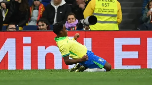 Brilha a estrela de Endrick. Foto: Denis Doyle/Getty Images