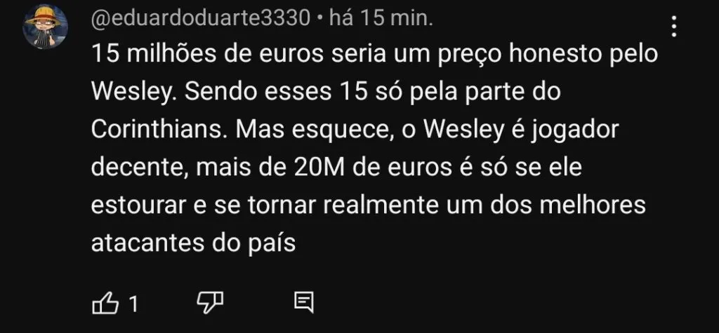 Repercussão via YouTube