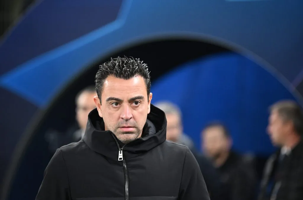 Xavi Hernandez, head coach of FC Barcelona . (Photo by Stuart Franklin/Getty Images)