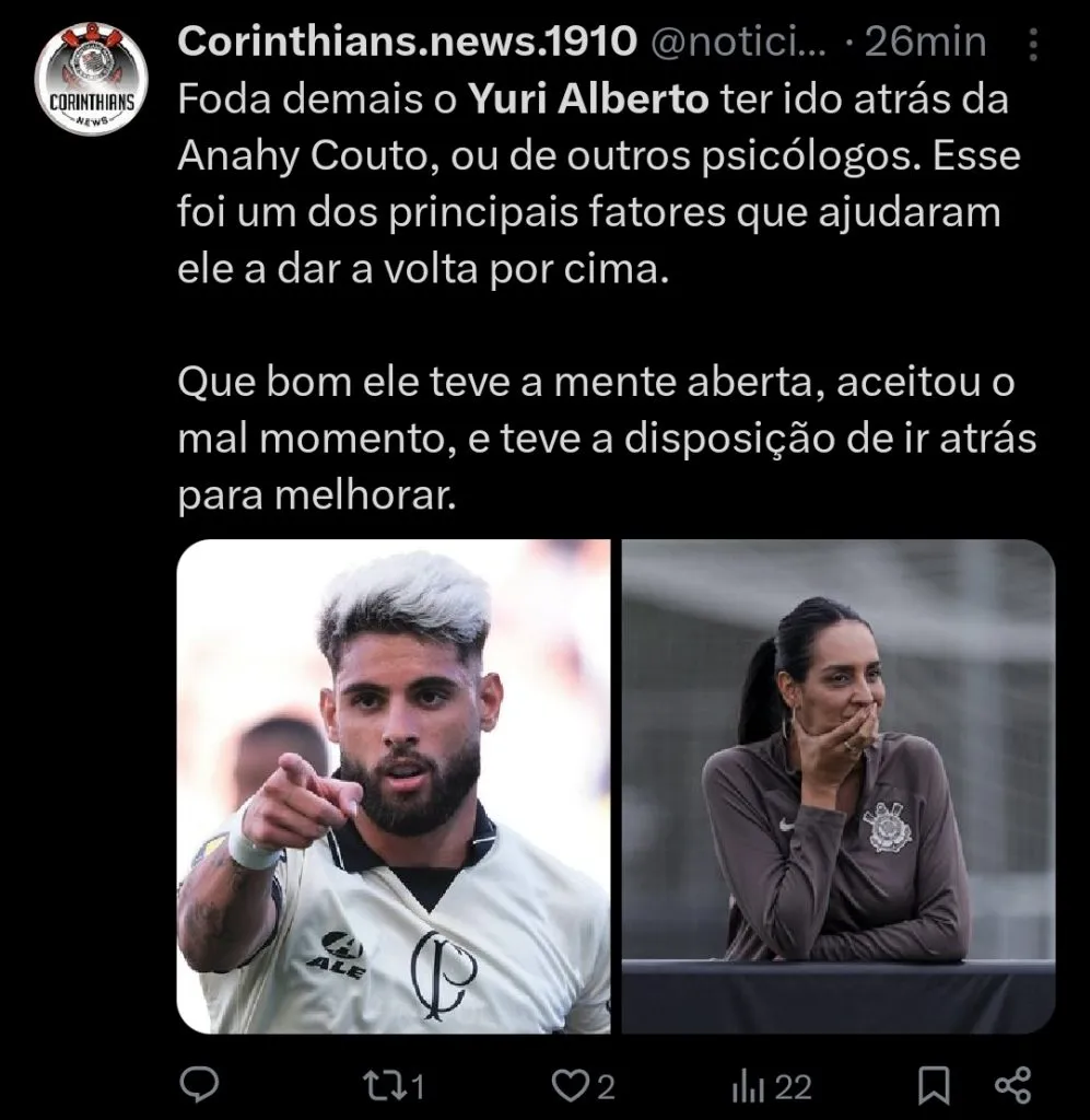Repercussão via Twitter