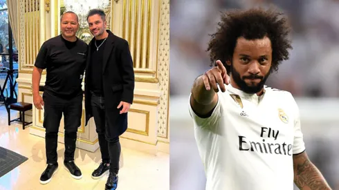 Falcão e Marcelo poderiam formar dupla de investimentos juntos. Foto Esq.: Reprodução/Acervo Pessoal e Foto Dir.: Denis Doyle/Getty Images