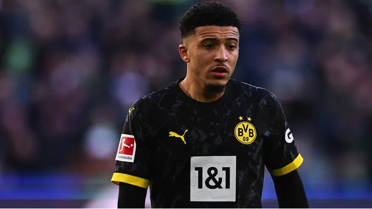 Manchester United e Borussia Dortmund sinalizam troca de jogadores com Sancho envolvido.(Photo by Oliver Hardt/Getty Images)