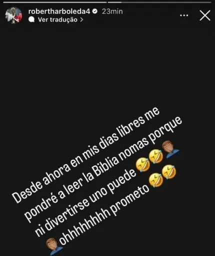 Arboleda se manifesta após vídeo viralizar | Foto: Reprodução