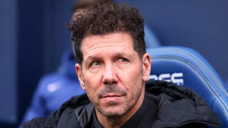 Diego Simeone, técnico do Atlético de Madrid mira contratação de brasileiro (Photo by Fran Santiago/Getty Images)