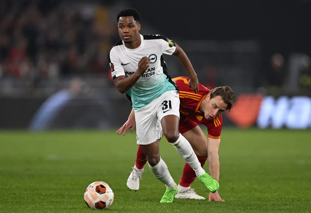 Fati está emprestado ao Brighton. (Photo by Mike Hewitt/Getty Images)
