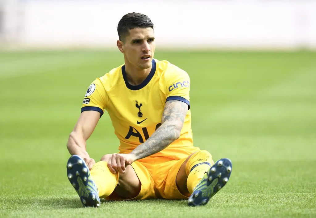 Lamela nos tempos de Tottenham (Photo by Peter Powell – Pool/Getty Images)