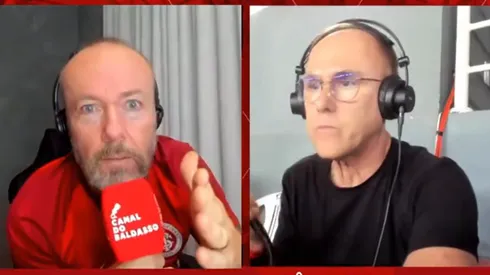 A reação de Baldasso viralizou entre os torcedores do Grêmio (Foto: Reprodução/YouTube)