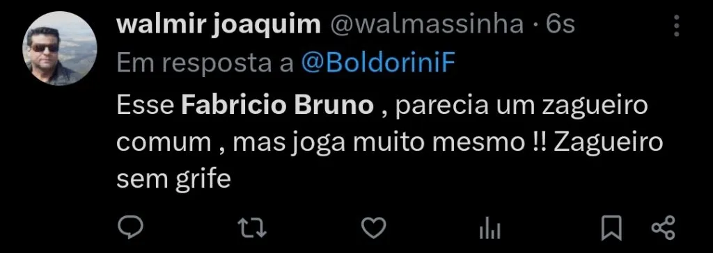 Repercussão via Twitter