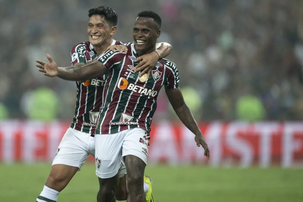 Jhon Arias pode deixar o Fluminense. Foto: Jorge Rodrigues/AGIF