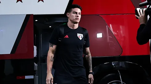 James Rodríguez indica saída do São Paulo e revela desejo de retornar a Espanha. Foto: Fabio Giannelli/AGIF
