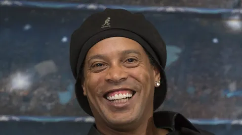 Ronaldinho Gaúcho tem motivo para comemorar. Foto: Getty Images