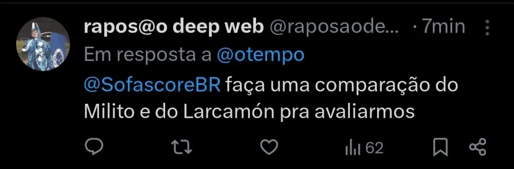 Repercussão via Twitter